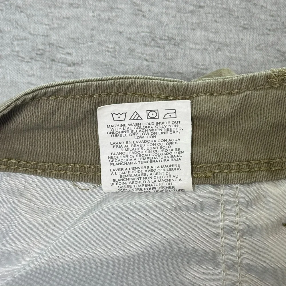 Wrangler Men's Cargo Pants Size 44x32 Khaki  Relaxed Fit Stretch Utility Casual